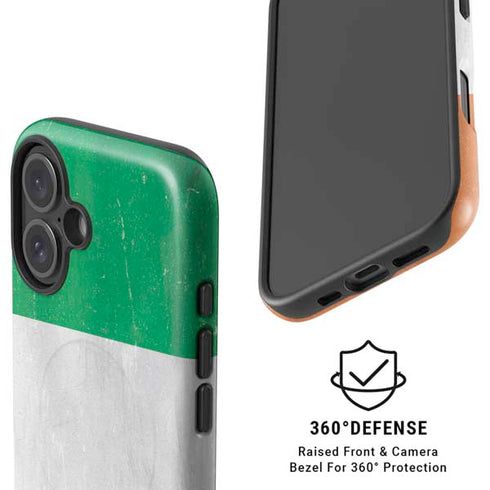 Ireland Flag Distressed iPhone 17 Magsafe Impact Case